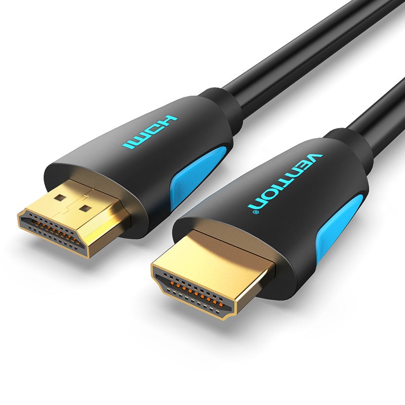 Vention 4K UHD 60Hz HDMI Male to Male Cable with 18Gbps Ethernet and HDR Display Support High Speed Cord for Gaming and Home Theater (1M) | VENTION VAA-M02-B100