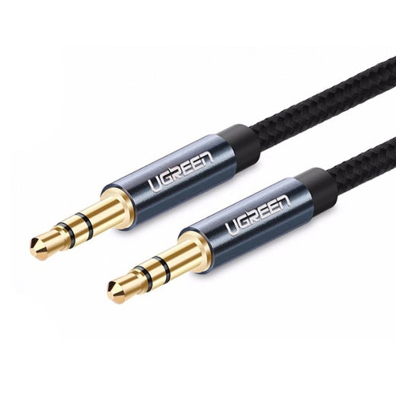 [CLEARANCE] UGREEN 2 Meters 3.5mm TRS Male to Male Audio Cable for Mobile Phone, Tablet, PC, Laptop Computer, MP3 Player, Speakers, Amplifiers, and Soundbars | 10687