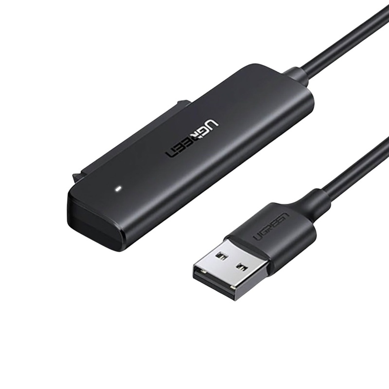 [CLEARANCE] UGREEN USB 3.0 to 2.5 SATA III Adapter Cable SSD HDD Converter with 10TB Max Capacity, 5Gbps Transfer Speed, and UASP Supported for Laptop, TV, PC, Router, Gaming Console | 70609