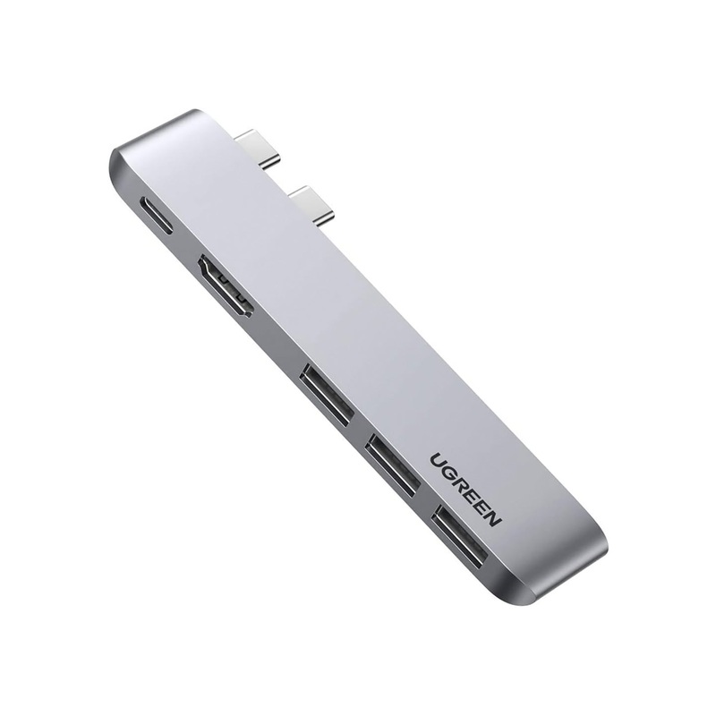 UGREEN USB Type-C Hub Adapter to 4K HDMI, USB-C, USB 3.0 Ports Multifunctional Docking System 5Gbps Transfer Speed, Thunderbolt Compatible | 60559