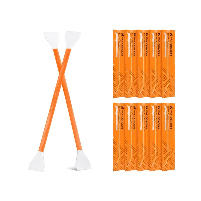 [CLEARANCE] K&F Concept 10-Piece Dual-Head Cleaning Cloth Stick Set for APS-C Cameras (16mm) | SKU-1962