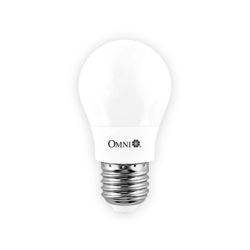 [CLEARANCE] OMNI LED Lite A50 Mini Light Bulb 6W 220V E267 Base with 6500K CT Daylight, Energy Saving for Home Lightning | LLA50E27-6W-DL