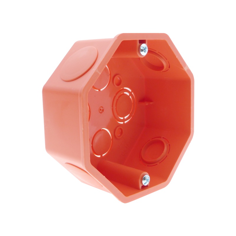 [CLEARANCE] OMNI Surface Type PVC Junction Box Fire Retardant with Mounting Screw, Shock Resistant | WSJ-001