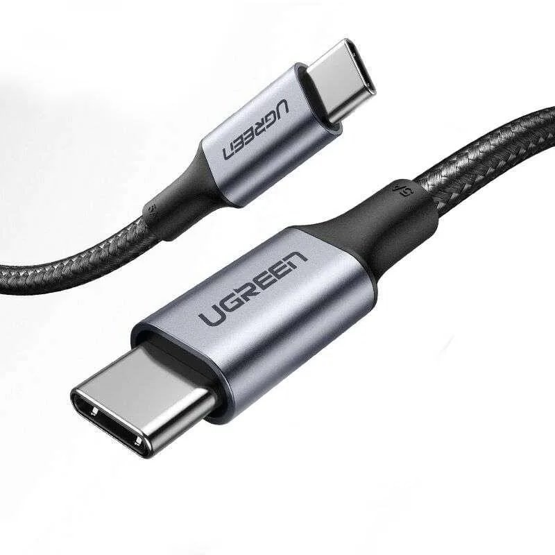 [CLEARANCE] UGREEN 100W PD USB-C 3.2 Gen 2 Data and Charging Cable with 5A Fast Charge 4K 60Hz Video and 10Gbps File Transfer Speed (1M) | 80150