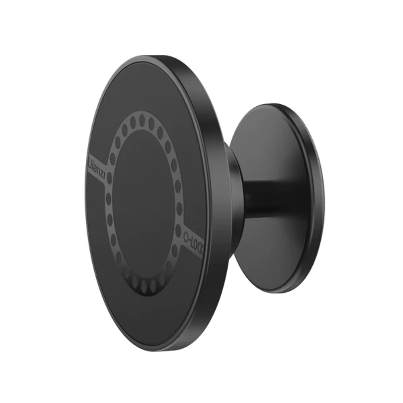[CLEARANCE] Ulanzi O-LOCK Wall Magnetic Sticker Mount with Built-in Strong Magnetic Ring and 360 Degree Rotatable Ballhead for Smartphones (Black) | 3017