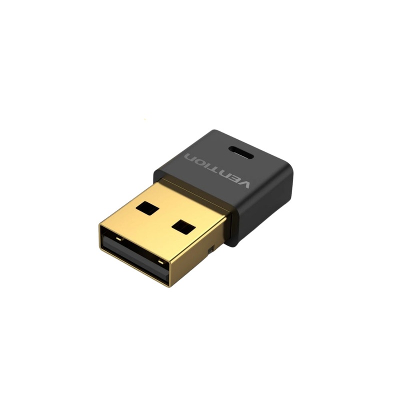 [CLEARANCE] Vention Bluetooth 5.0 USB Dongle Transmitter Receiver with 20m Barrier-free Transmission, Light Indicator, Up to 5 Devices in Sync, Auto-Pairing Feature for PC and other Wireless Peripherals | NAFB0