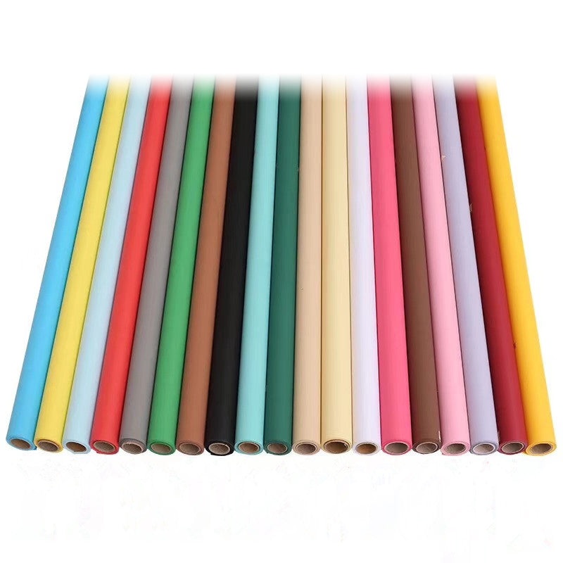 Pxel P136-62 1.35 x 10m Seamless Assorted Solid Color Paper Photo Background Backdrop for Professional Studio Photography (Plum)