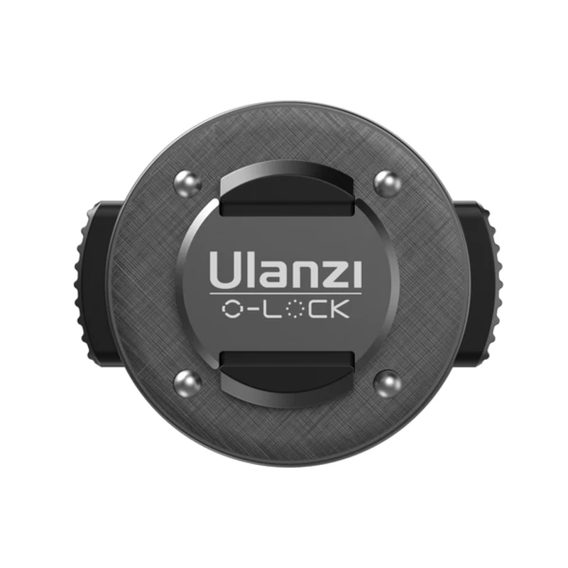 Ulanzi O-LOCK Quick Release To Universal 1/4 Screw Hole with 360 Degree Rotation Adjustment and Aluminum Alloy Material for Tripod, Magic Arm and Smartphones | 3083