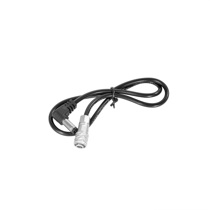 SmallRig 5.5/2.5mm DC Power Male Connector to LEMO 2-Pin Charging Cable with 40cm Long Cable for Blackmagic Design Pocket Cinema Camera BMPCC 4K/6K, NP-F Battery Plate 2920