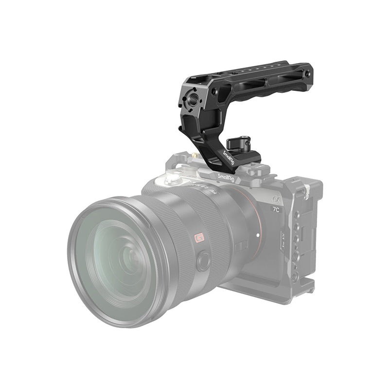 SmallRig Cheese Style Top Handle Lite with QR Quick Release NATO Clamp with 10kg Max Load Capacity, 1/4-20 & 3/8-16 Accessory Threads for Videography, Monitors and LED Lights | 3766