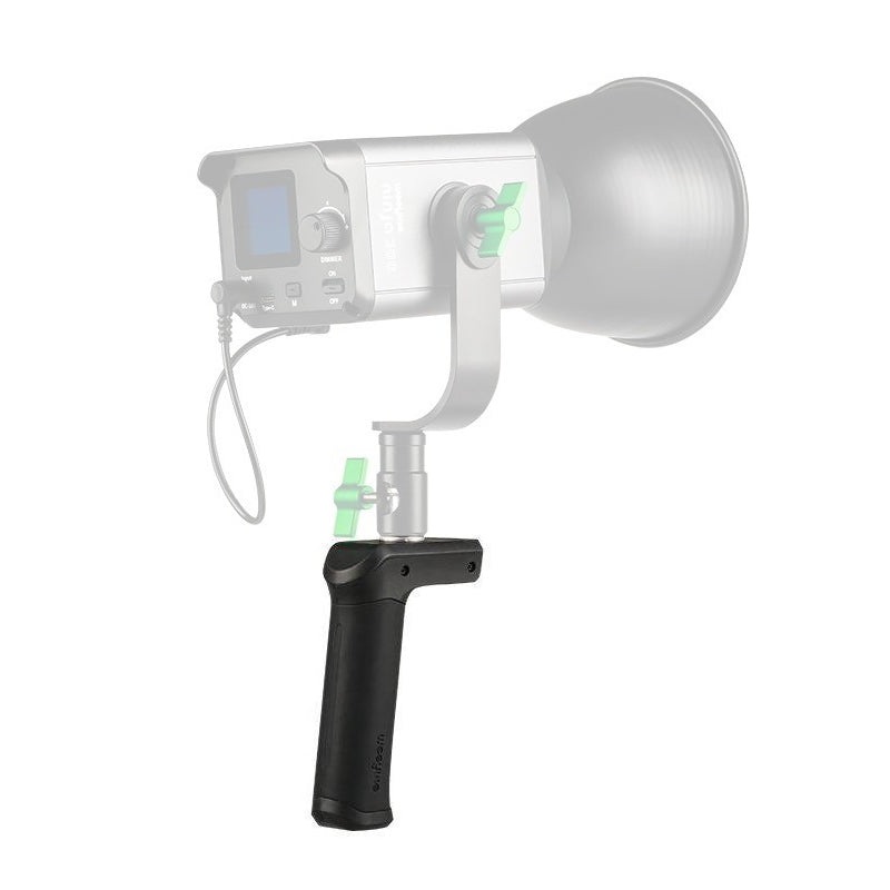 Viltrox Weeylite S-1 Handle Grip Mount with Spigot and 2x 1/4 Mounting Thread for Ninja 200 and 300 COB LED Light