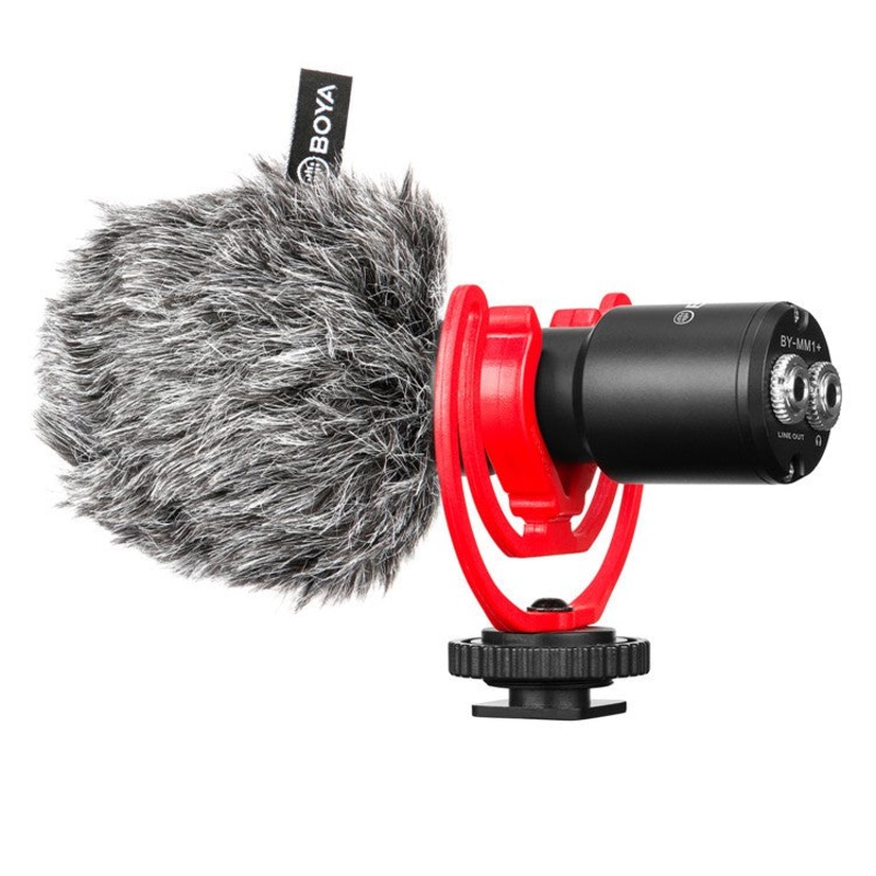 [CLEARANCE] Boya BY-MM1+ Plus Shotgun Microphone for Smartphones, Cameras, PC, Recorders, Tiktok, Livestream Vlogging Youtube