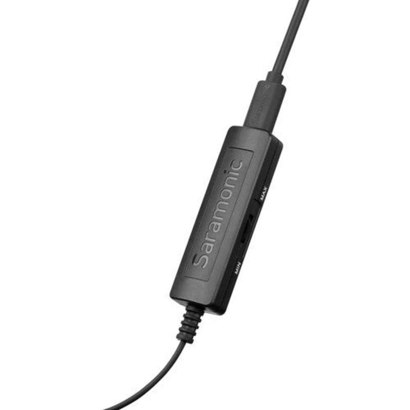 [CLEARANCE] Saramonic LavMicro+ DC Omnidirectional Condenser Lavalier Microphone for IOS Android Mac PC Computers