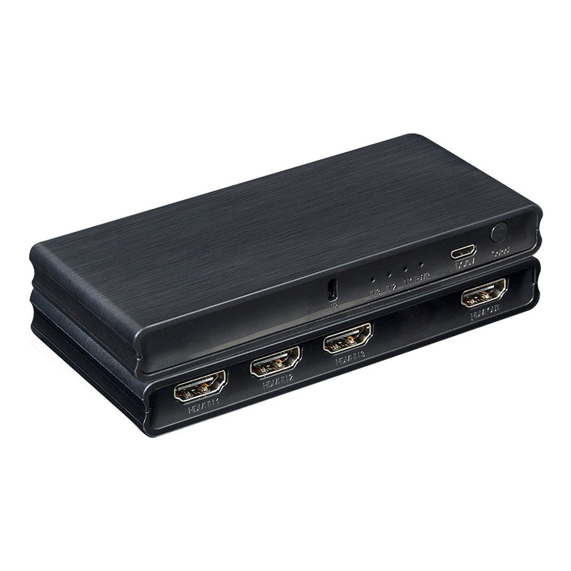 ArgoX 4K 60Hz HDMI Switcher 3×1 with IR Remote Control, Supports 3D, HDR, 6Gbps Data Rate and TMDS Clock, AWG26 Cable Supported for DVD, Gaming, HD Players | HDSW3X1
