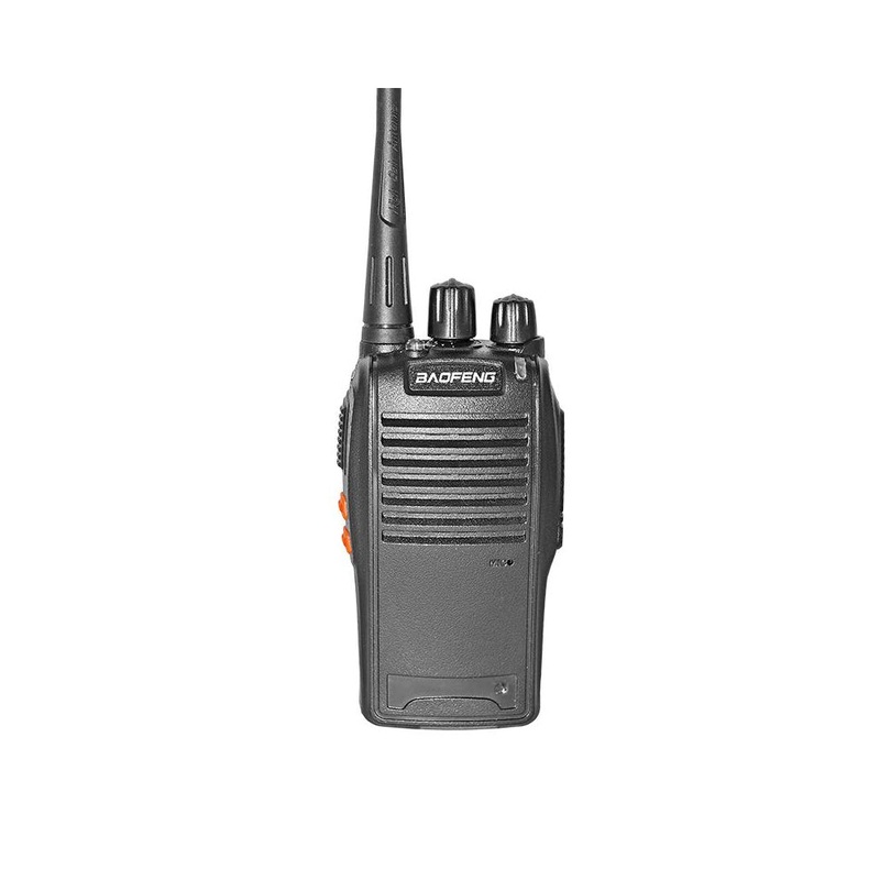 [CLEARANCE] BaoFeng BF-777S (Set of 2) Walkie-Talkie UHF Transceiver 5W Two-Way Radio with 16 Store Channels, 400-470MHz Frequency Range, 5km Max. Talking Range, Clear Voice Output, 1500mAh Battery Capacity, IP45 Waterproof