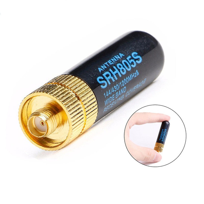 [CLEARANCE] BaoFeng SRH805S SMA-Female Dual-Band 5cm Radio Antenna VHF/UHF 136-174/400-470MHz with 10W Power for Walkie-Talkie Two-Way Radio