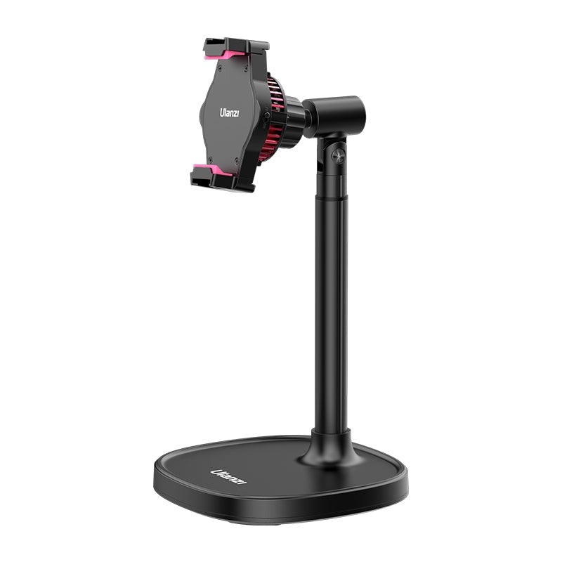 [CLEARANCE] Ulanzi SK-06 Mobile Phone Clip with Cooler Radiator Extendable Holder Stand with 30.5cm Maximum Height, 5-Layer Cooling Devices, Dual Micro-Channel Heat Dissipation, 360 Degree Adjustable Ball Head, Multi-Directional Rotation
