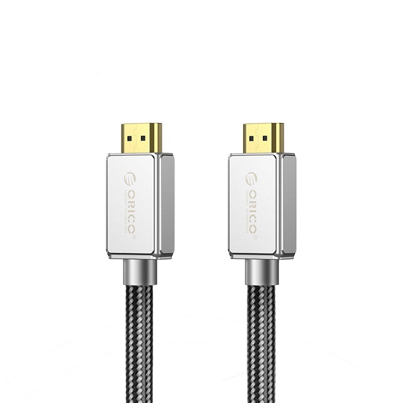 [CLEARANCE] ORICO H4AY (5m) 4K 60Hz HDMI 2.0 Video Data Cable HD Plug & Play Mirror & Extend with 18Gbps High-Speed Bandwidth, Zinc Alloy Connector & Copper Core for TV, Projector, PC, Laptop