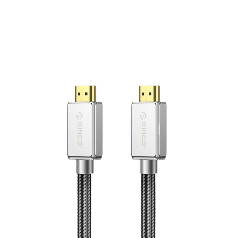 [CLEARANCE] ORICO H8AY 1m 8K 60Hz HDMI 2.1 UHD Video Data Cable Plug & Play Mirror & Extend with QFT 48Gbps High-Speed Bandwidth, 144Hz Refresh Rate, Dolby Vision, 12 Bit Color depth, Pure Copper Core for TV, Projector, PC, Laptop, Gaming Console