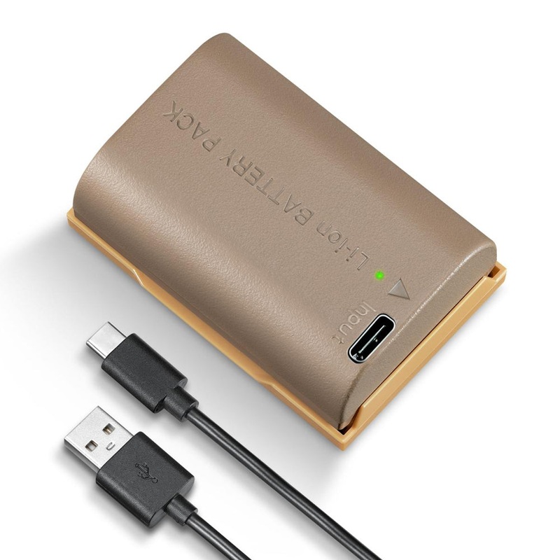 K&F Concept LP-E6NH Rechargeable Li-ion Battery Pack 2250mAh 7.2V with USB Type C Direct Charging Function for Canon EOS 90D/80D/70D/5D Mark II, III, IV/5DS SR/6D/6D Mark II DSLR Camera (1 Pack) | KF28-0022