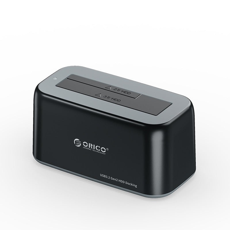 ORICO 3.5 inch SATA to USB 3.2 Gen2 Type C (Dual Bay) HDD Docking Station with 10Gbps Fast Data Transfer Rate, 2-in-1 USB-C to C/A Cable, 36TB Max. Supported Capacity, 12V/3A for Windows, macOS, Linux, Android | 6829C3