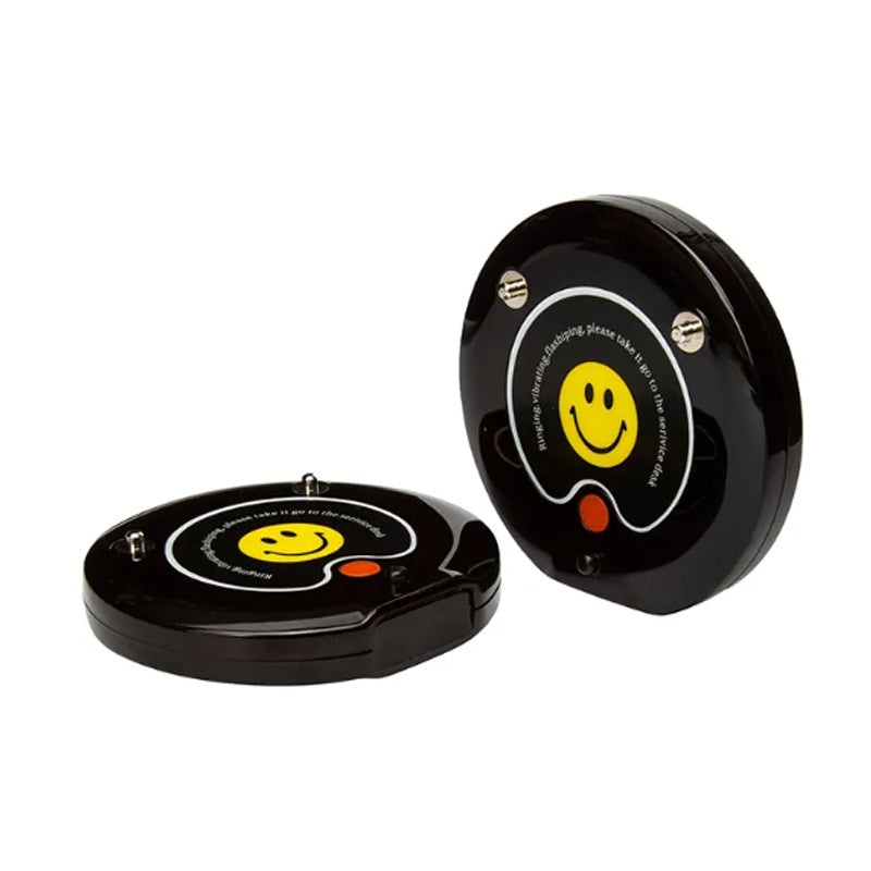 [CLEARANCE] DAYTECH Coaster Buzzer Restaurant Guest Pager Calling System 120m Long Range Queue Line Beeper for Fast Food, Cafe, Clinic, Coffee Shop | E-P1000
