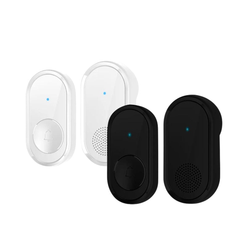 [CLEARANCE] DAYTECH DB32 Smart Wireless Doorbell Plug and Play Water-Resistant 200m Long Range Door Bell Buzzer with Adjustable Volume, 36 Chimes and Tunes for Home Office Indoor and Outdoor Installation (WHITE)