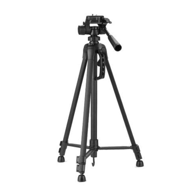 WEIFENG WT-3560S Camera Tripod with Quick Release Plate, 360 Pan & 90 Tilt, 170cm Max. Height, 3kg Max. Load Capacity for Smartphone, DSLR, SLR, Mirrorless, Compact, Action Camera