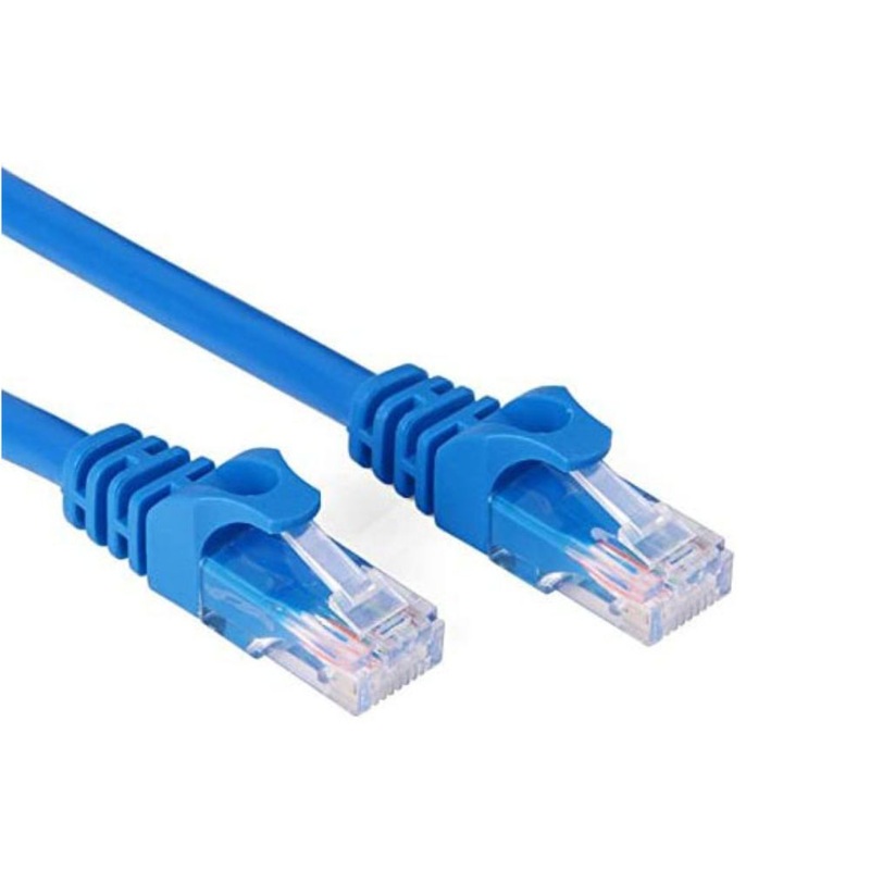 [CLEARANCE] UGREEN 15 Meters 26AWG Cat6 U/UTP Blue RJ45 Ethernet Network LAN Patch Cable with 1000Mbps Transmission Speed for PC, Laptop, TV, Router, Modem, Repeater, Switch, etc. | 11207