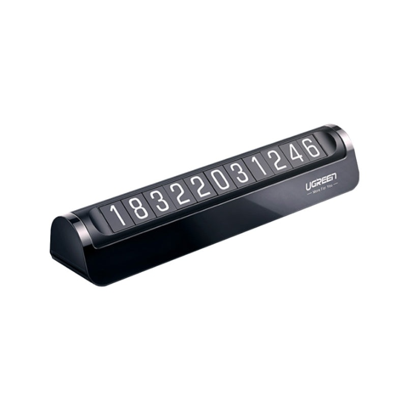 [CLEARANCE] UGREEN Universal Car Temporary Parking Card Dashboard Phone Number Plate with 3M Adhesive for Sedan, SUV, Pick-Up, Crossover, etc. –  Car Interior Accessories | 60326