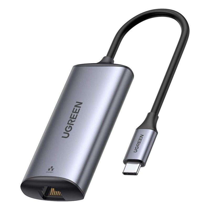UGREEN RJ45 to USB C 2.5G Gigabit Ethernet Network Cable Adapter with 2500Mbps High-Speed Transmission Rate for PC, Notebook Computer, Laptop, MacBook, iMac, iPad Pro, etc. – Support Windows, macOS, iOS | 70446