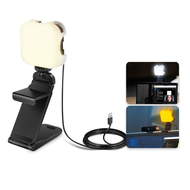 [CLEARANCE] Neewer PL81 Pro 15W Bi-Color 2900K-7000K Video Professional Conference LED Light with 2-in-1 Monitor Mount & Stand, App Control for PC, Computer, Webcam Lighting, Streaming