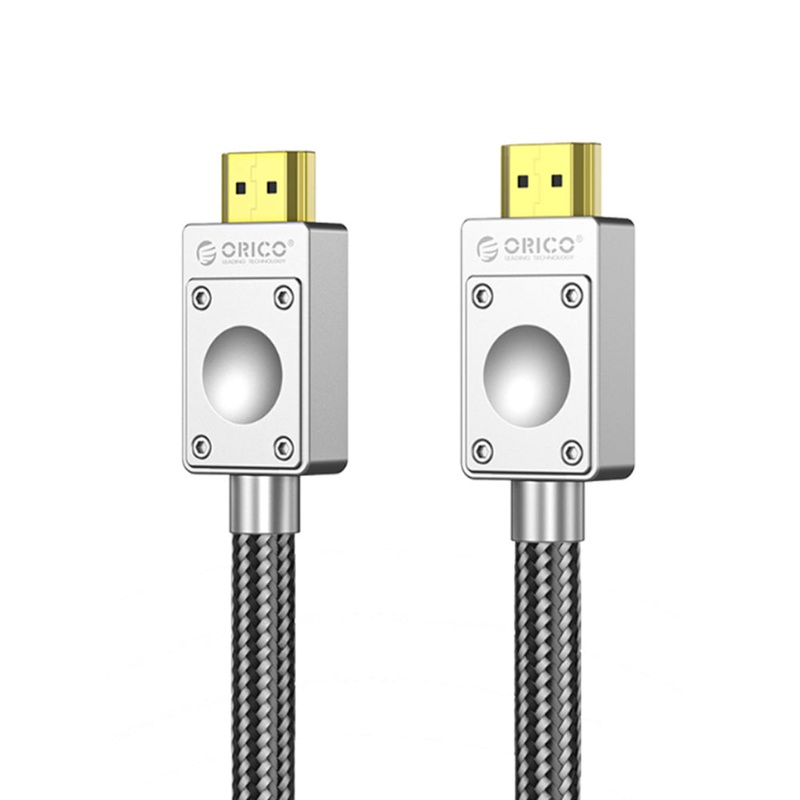 [CLEARANCE] ORICO 5 Meters H8AY Series 8K UHD HDMI 2.1 Braided Video Cable with 48Gbps High Bandwidth Rate, Backward Compatible for Monitors, TV, Desktop PC Computer Laptop