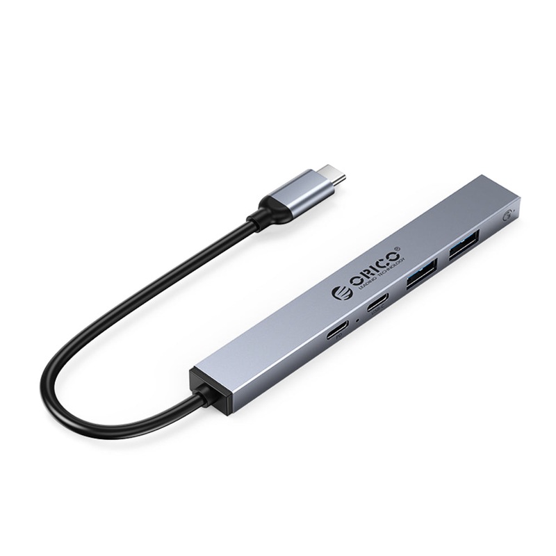 [CLEARANCE] Orico 5 Port USB 3.0 Type-C Hub with PD 60W Fast Charging Support, 5Gbps Transfer Rate and 2.5 HDD 1TB Hard Disk Drive Compatible for Desktop PC Laptop Smartphone | BHC1-5CP