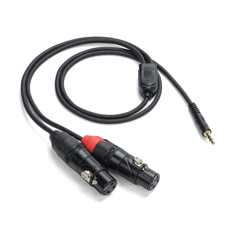 [CLEARANCE] Samson TOURtek PRO TPADXF8 3 Meters 3.5mm to Dual 3 Pin XLR Female Breakout Cable with PVC Jacket, Gold Plated Neutrik Connectors and Copper Mesh Shielding | ESATPADXF89