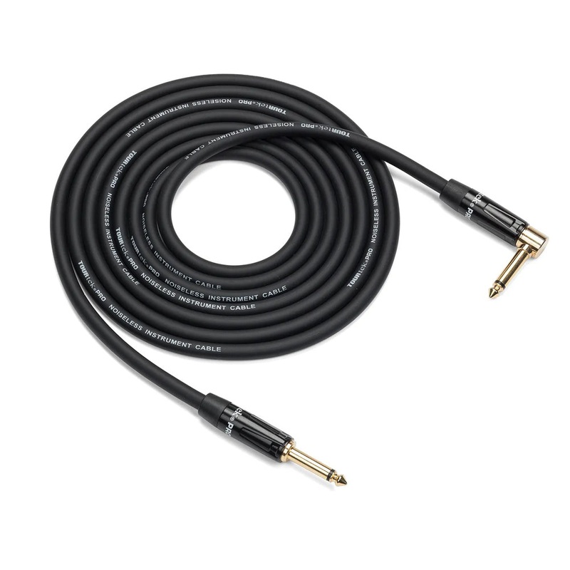 [CLEARANCE] Samson TOURtek PRO TPIL 3 / 6 / 8 Meters 6.35mm Instrument Audio Cable with PVC Jacket, Gold Plated Neutrik Straight to Angled Connectors and Copper Mesh Shielding | ESATPIL10 ESATPIL20 ESATPIL25