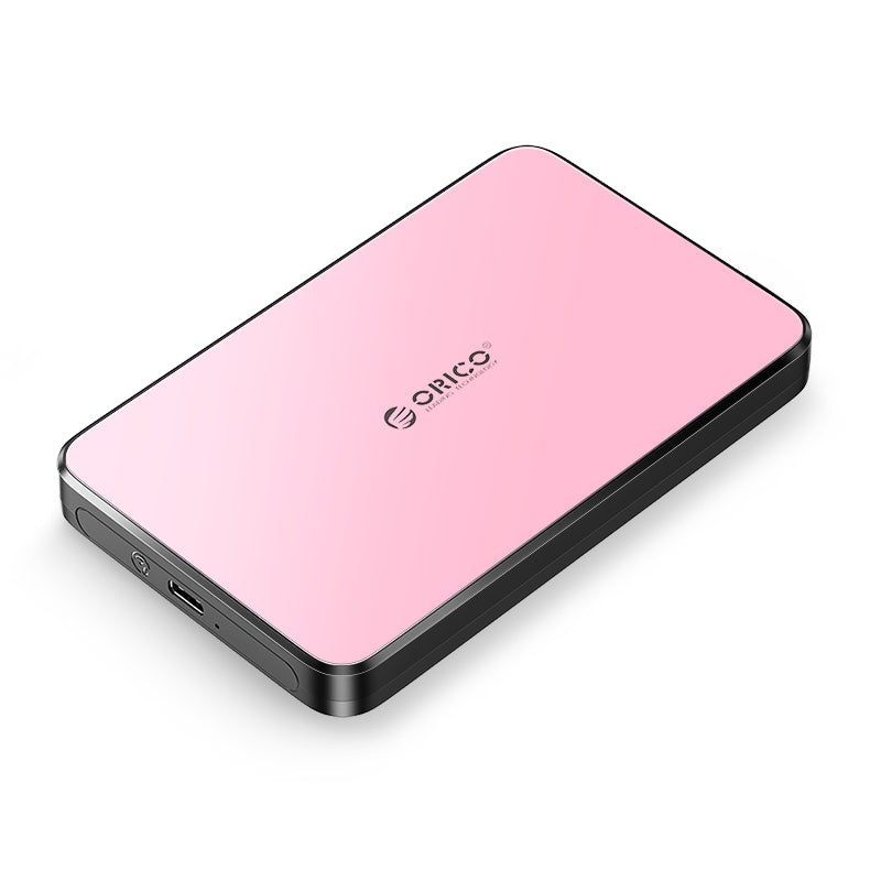 [CLEARANCE] ORICO 2.5 SATA 3.0 USB 3.0 Type-C HDD Hard Drive Enclosure with 6Gbps Transfer Rate and 6TB Max Support Capacity, UASP and TRIM Protocols for PC Desktop Computer Laptop – White | 2588C3-V1-WH