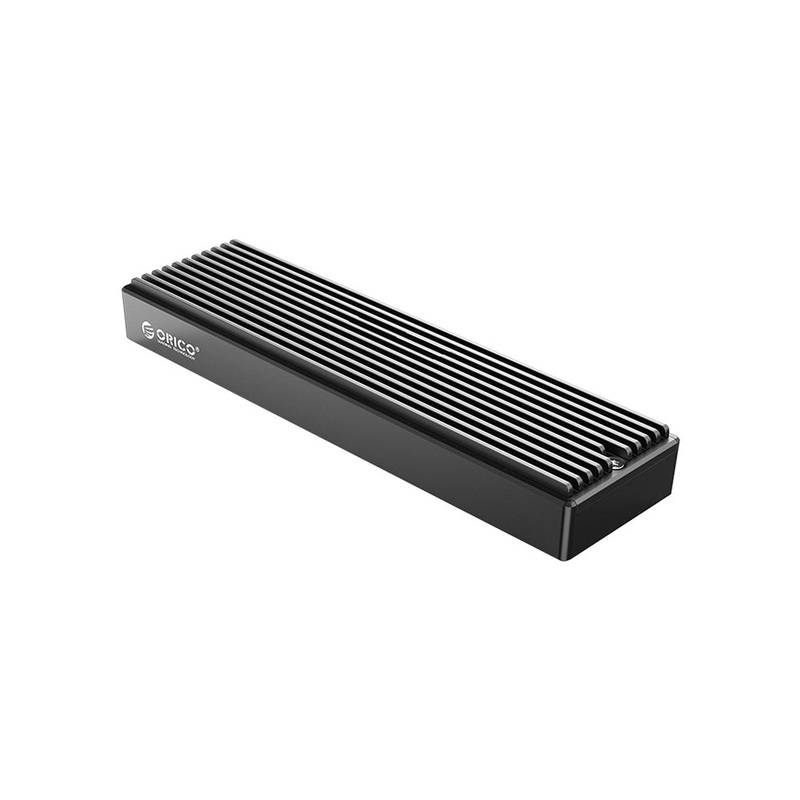 [CLEARANCE] ORICO M.2 NGFF USB 3.1 Gen1 Type-C SSD Solid State Drive Enclosure with 5Gbps Transfer Rate, Max 2TB Support Capacity for PC Computer Desktop Laptop | M2PF-C3 – Black