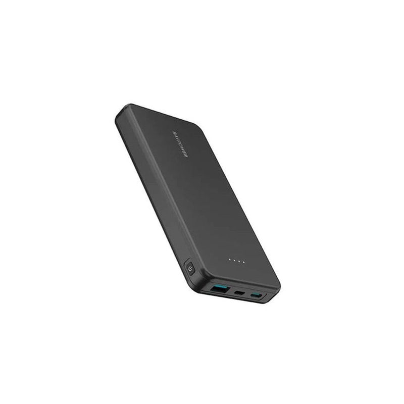 [CLEARANCE] RAVPower 10000mAh 3-Port PD Pioneer 15W Fast Charging Power Bank with i-Smart Technology, Two-Way Type-C In/Out, LED Indicator Light, and Portable Design for Smartphone and iPad | RP-PB1215
