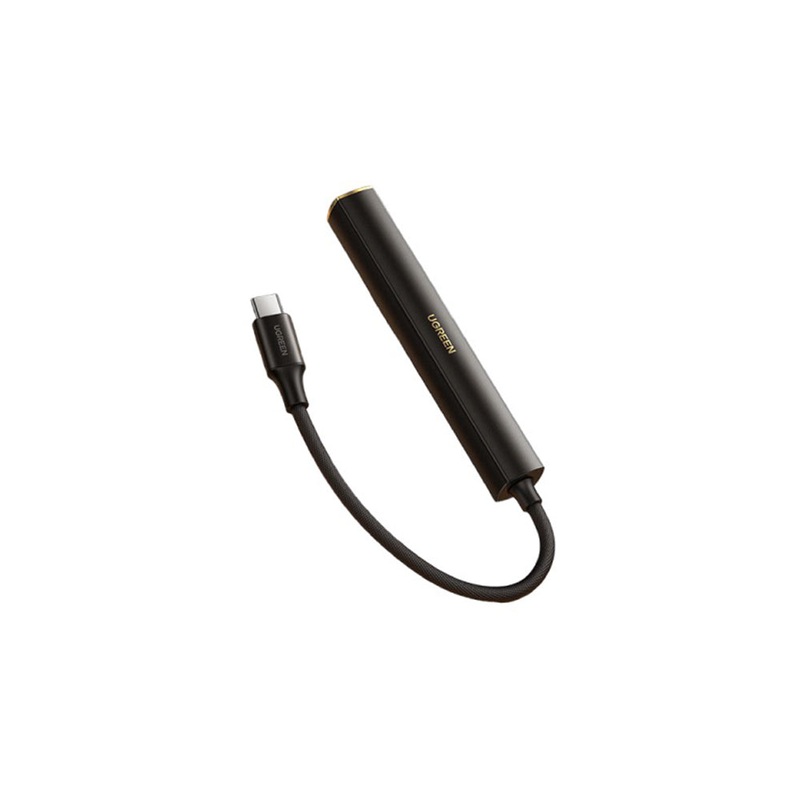 [CLEARANCE] UGREEN EpicSound USB Type C Male to 3.5mm Female DAC Amplifier Audio Adapter for PC, Laptop Computer, Mobile Phone, Tablet, Headphone, and Microphone | 90217