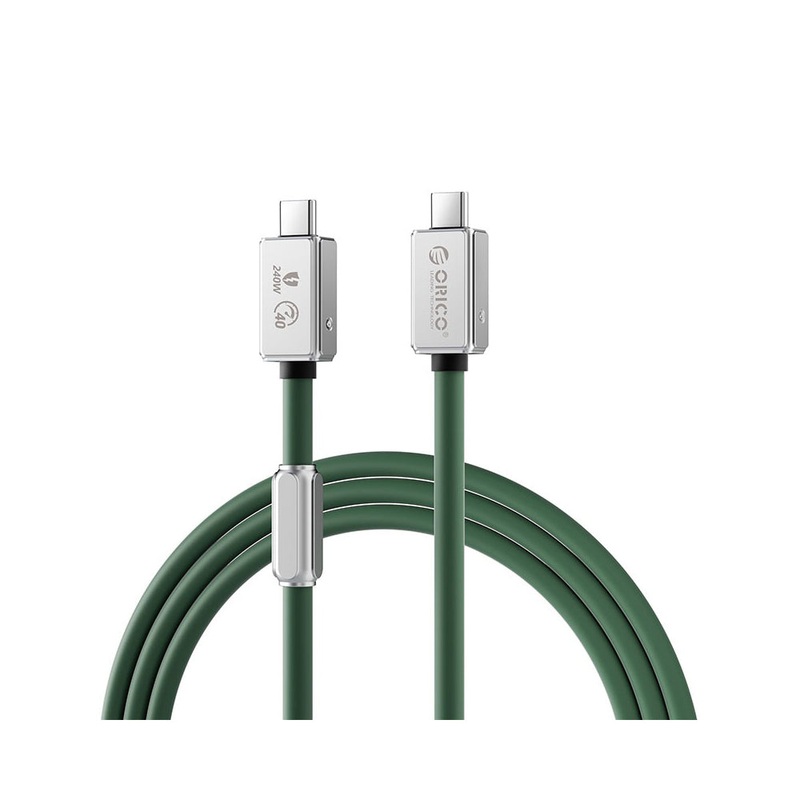 [CLEARANCE] ORICO 0.5 Meter PD 240W 40Gbps USB 4 Type C Fast Charging Data Cable with 8K 60Hz UHD Video Output for iPhone 15 Pro Max iPad Pro MacBook SAMSUNG S24 S23 S22 Huawei MateBook Smartphone Laptop Tablet Fast Charger & Display Monitor