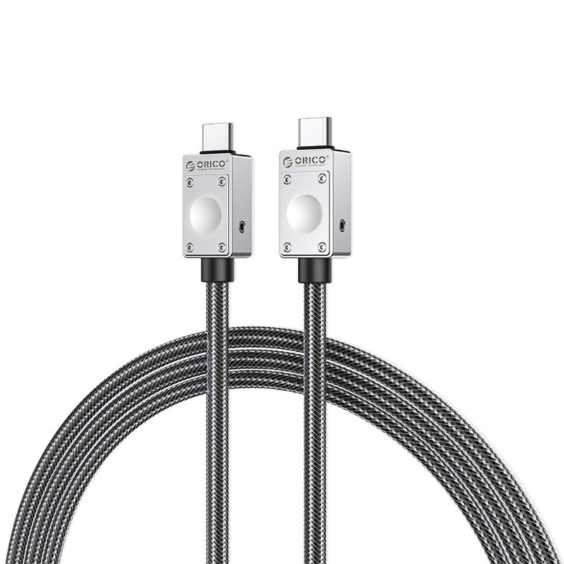 [CLEARANCE] ORICO 1.5 Meters PD 240W 40Gbps USB 4 Type C Fast Charging Data Cable with 8K 60Hz UHD Video Output & Intelligent Chip for iPhone 15 iPad MacBook Samsung Galaxy Tab Xiaomi Mi Pad Smartphone Tablet Laptop Monitor Camera | 240A2-40-15