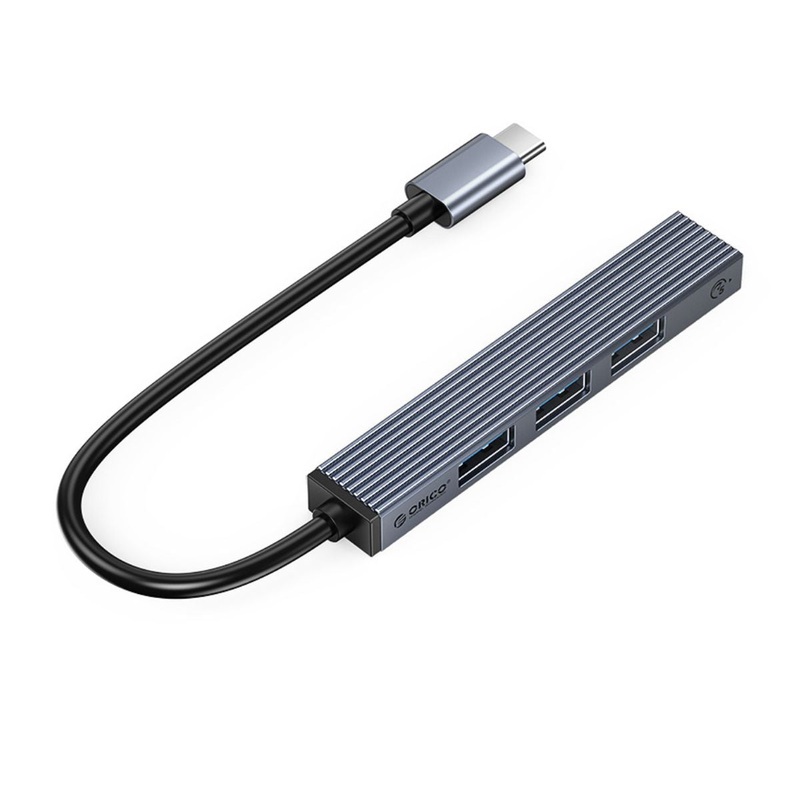 [CLEARANCE] ORICO 4-in-1 Type C USB 3.0 HUB for Windows MacOS Linux Computer PC Laptop MacBook iMac Keyboard Mouse Memory Card Reader Flash Disk Phone Tablet Cable Charger | AHC2-4A