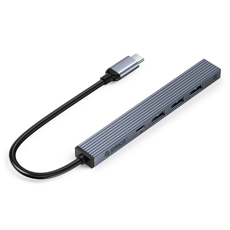 [CLEARANCE] ORICO 5-Port USB-C Hub with PD 60W, USB-A 2.0, and USB-A 3.0 for Windows Mac OS Linux PC Computer Desktop Laptop | BHC2-5P