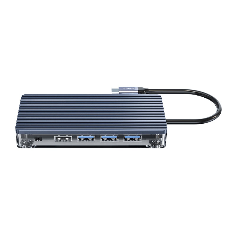 [CLEARANCE] ORICO 6 Port USB Type-C Hub 5Gbps HDMI 4K 30Hz USB 3.0 / 2.0 SD and TF Card Slots for Windows / Mac OS / Linux | WB-6TS – Gray