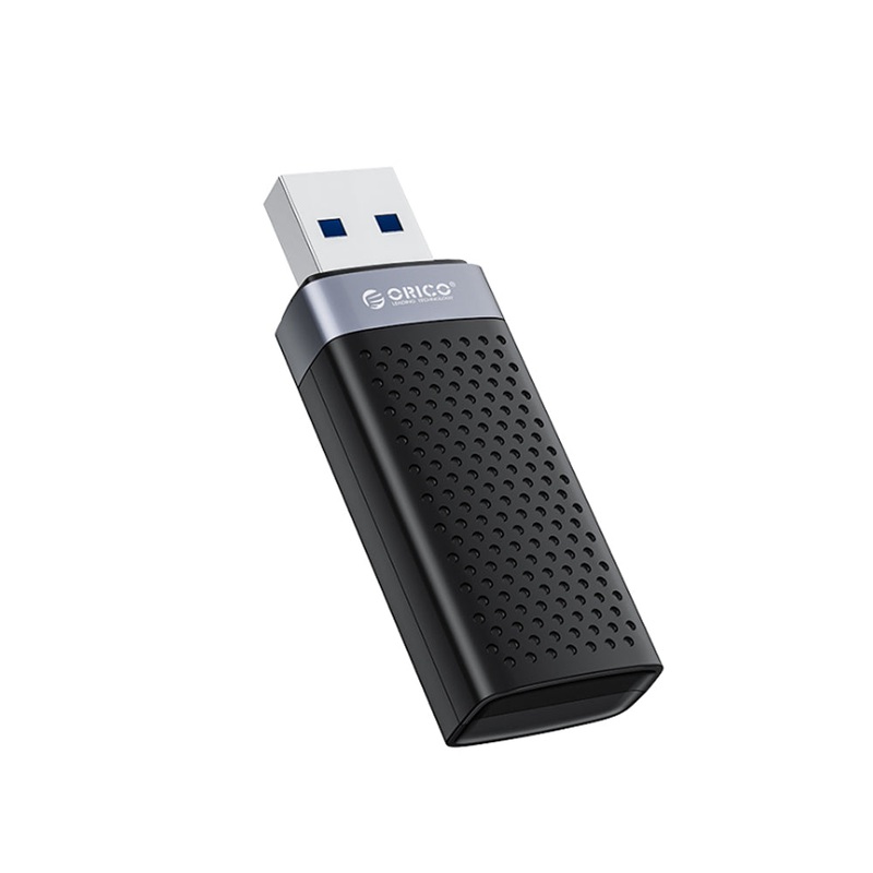 [CLEARANCE] ORICO USB A 3.0 Card Reader with 5Gbps USB Rate SD+TF 2T Large Capacity Drive Free for Computer Laptop Phone Tablet PC on Windows Mac OS Linux – Black
