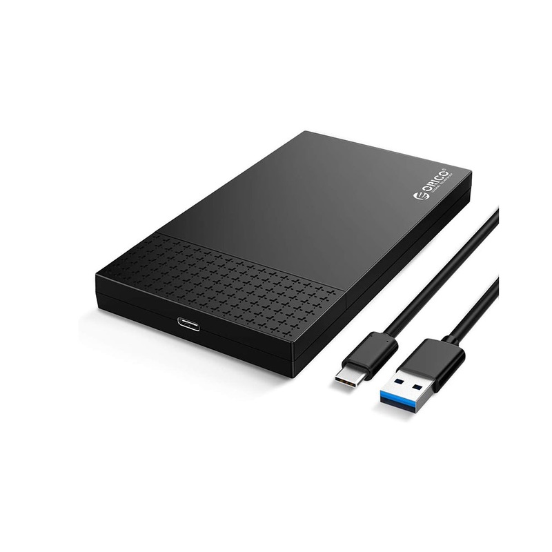 ORICO 5Gbps 2.5 Inch HDD / SSD SATA 3.0 to USB 3.1 Gen1 Type C Hard Drive Enclosure Case with 4TB Maximum Disk Storage Capacity for Windows MacOS Linux Computer PC Laptop MacBook iMac | 2526C3