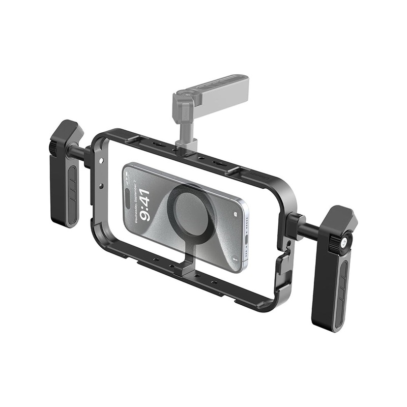 Ulanzi MG-001 Magnetic Smartphone Case Kit Rig with MagSafe, Dual Grips and Multiple Mounting Threaded Holes for iPhone and Android | C001