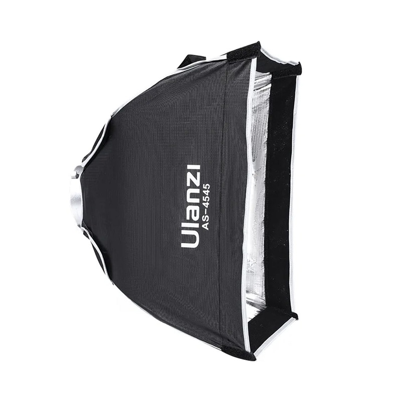 Ulanzi AS-4545 45cm Universal Bowens Mount Quick Release Square Softbox with 25cm Depth and Diffuser for Studio Lighting |