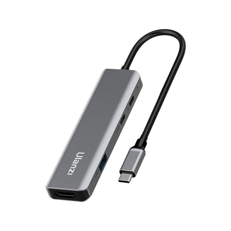 Ulanzi C060 USB-C Multifunctional Capture Card with 1920×1080 60hz HDMI Video, 3.0 USB-A Port, 100W USB-C Port for Live Streaming, Gaming, Display Monitor, Laptop